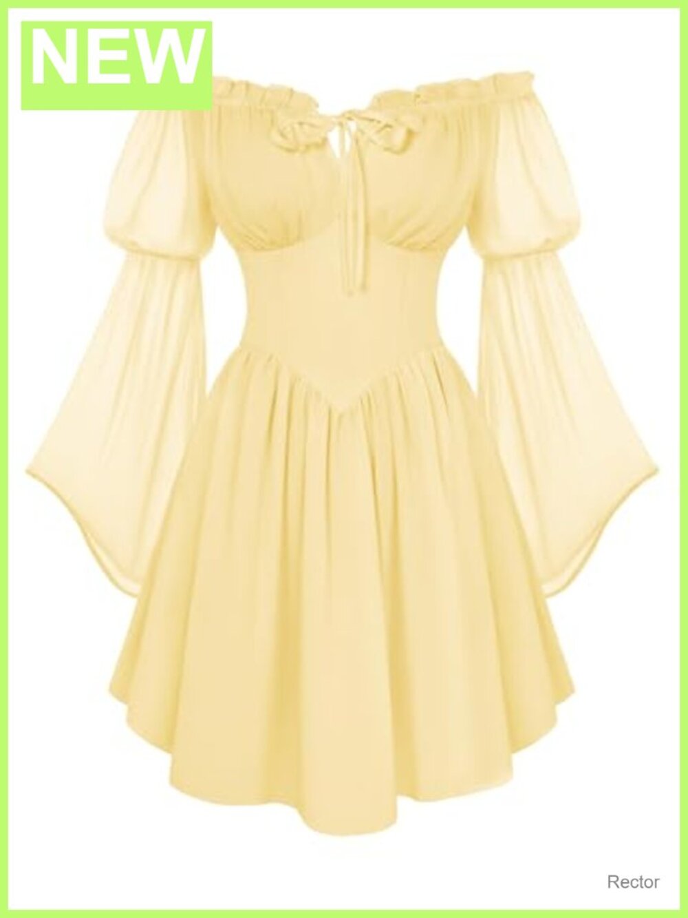 Renaissance Chic Dress with Pockets